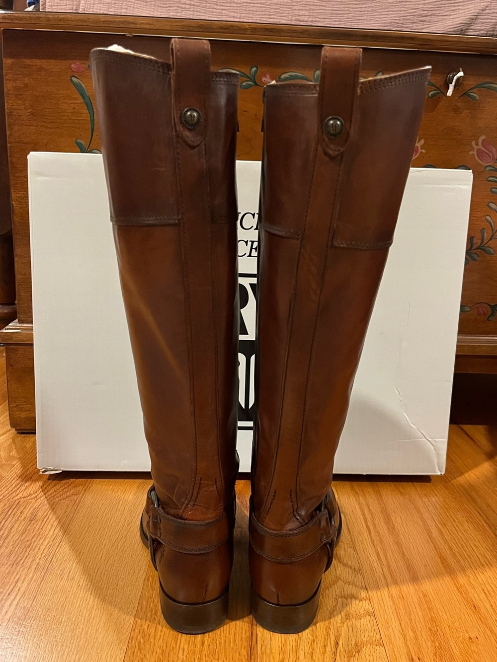 Frye | Melissa Harness Inside Zipper | Redwood | Size 7 M | Worn Once - Picture 7 of 16